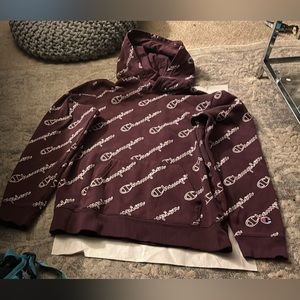 Champion, hoodie, size extra large